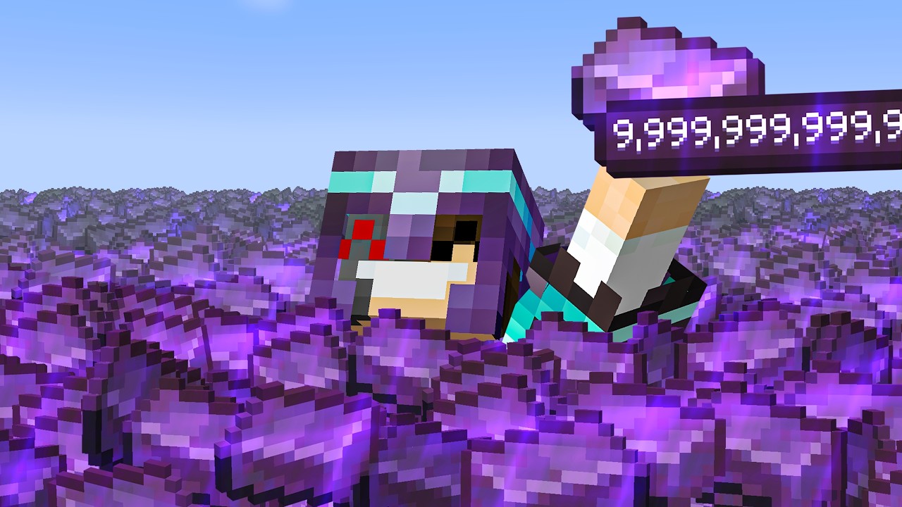 Minecraft, but your netherite = your money