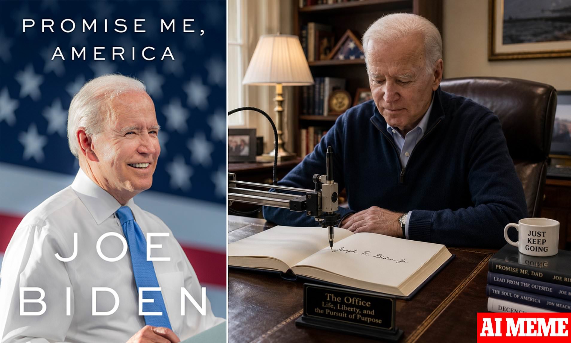 Joe Biden is brutally roasted over new memoir as critics give book savage fake name