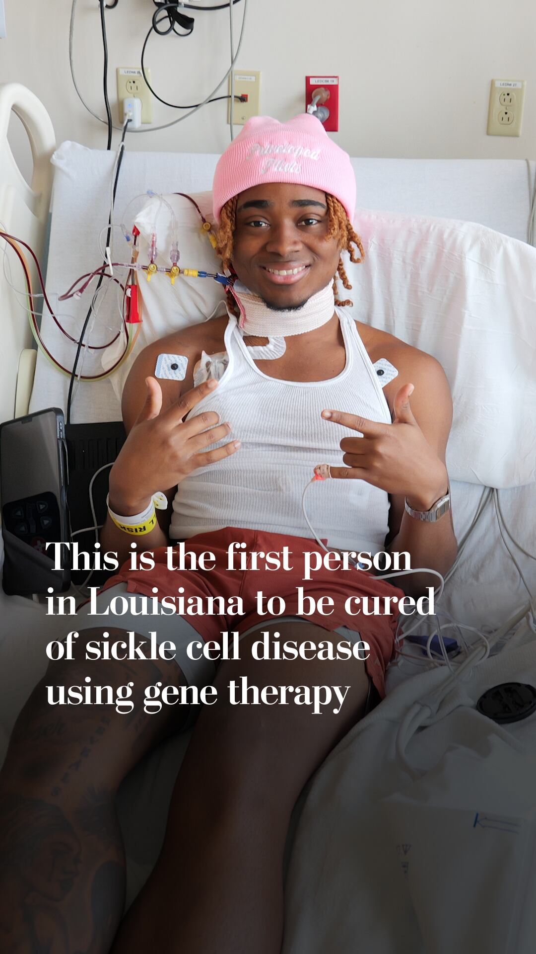 This is the first person in Louisiana to be cured of sickle cell ...