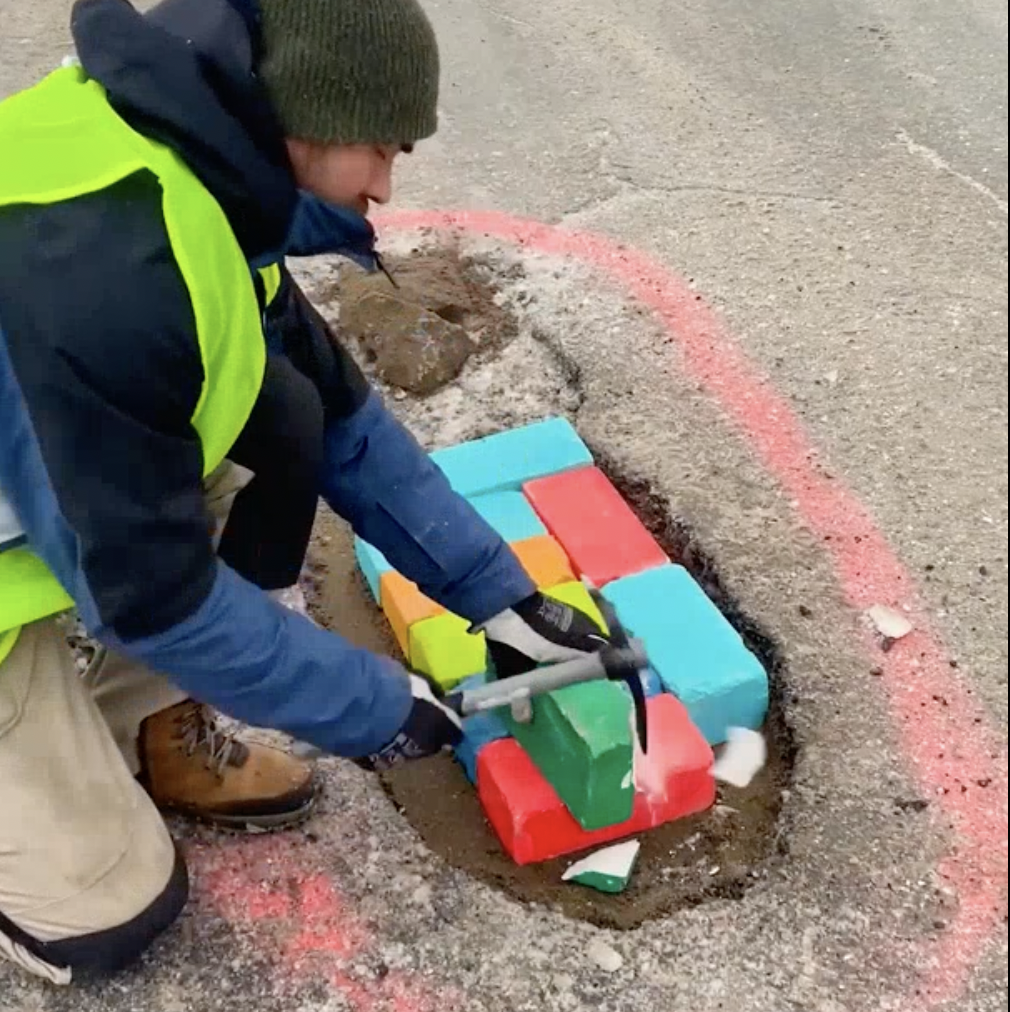 Easy steps to repair large potholes effectively