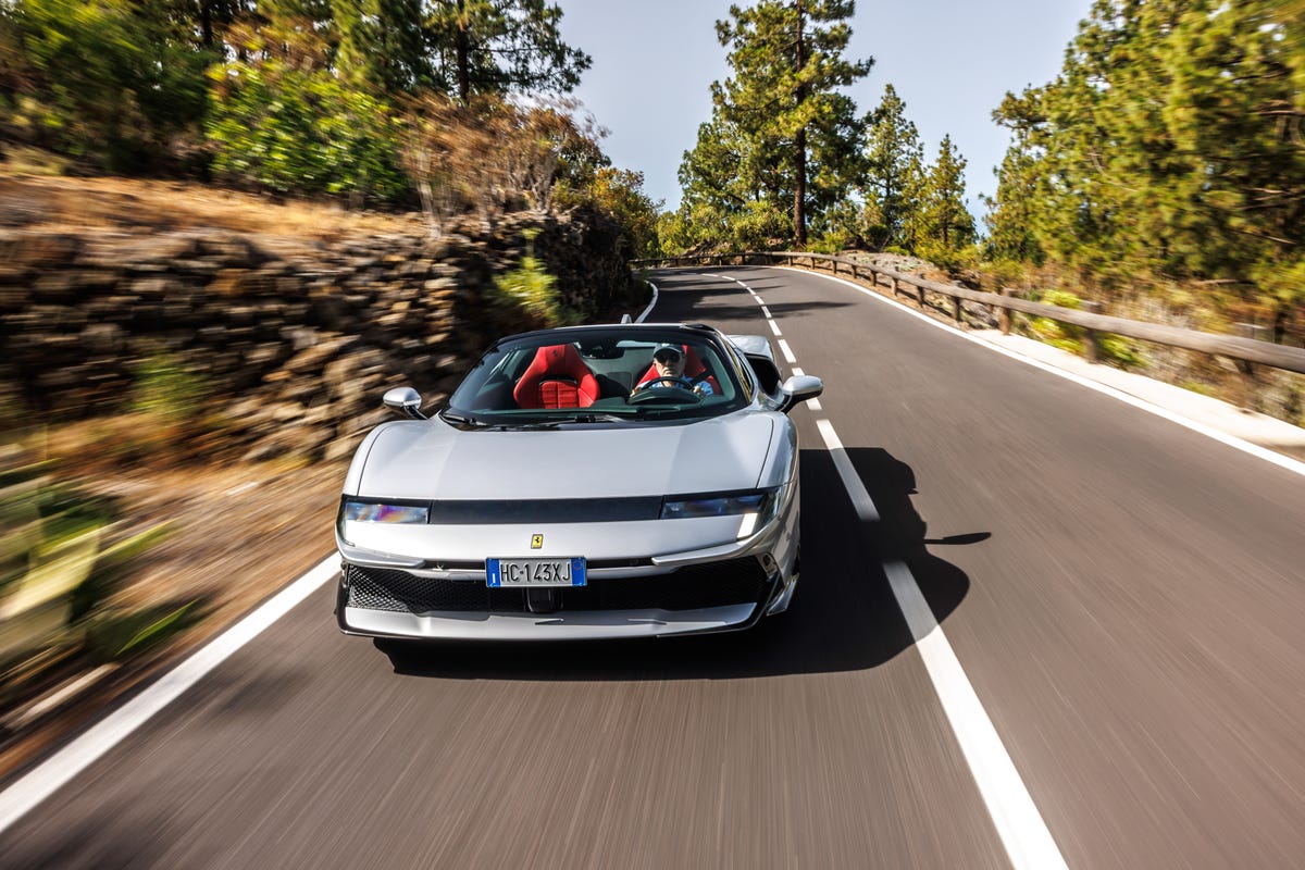 See Exterior Pics of the 2027 Ferrari 849 Testarossa Spider