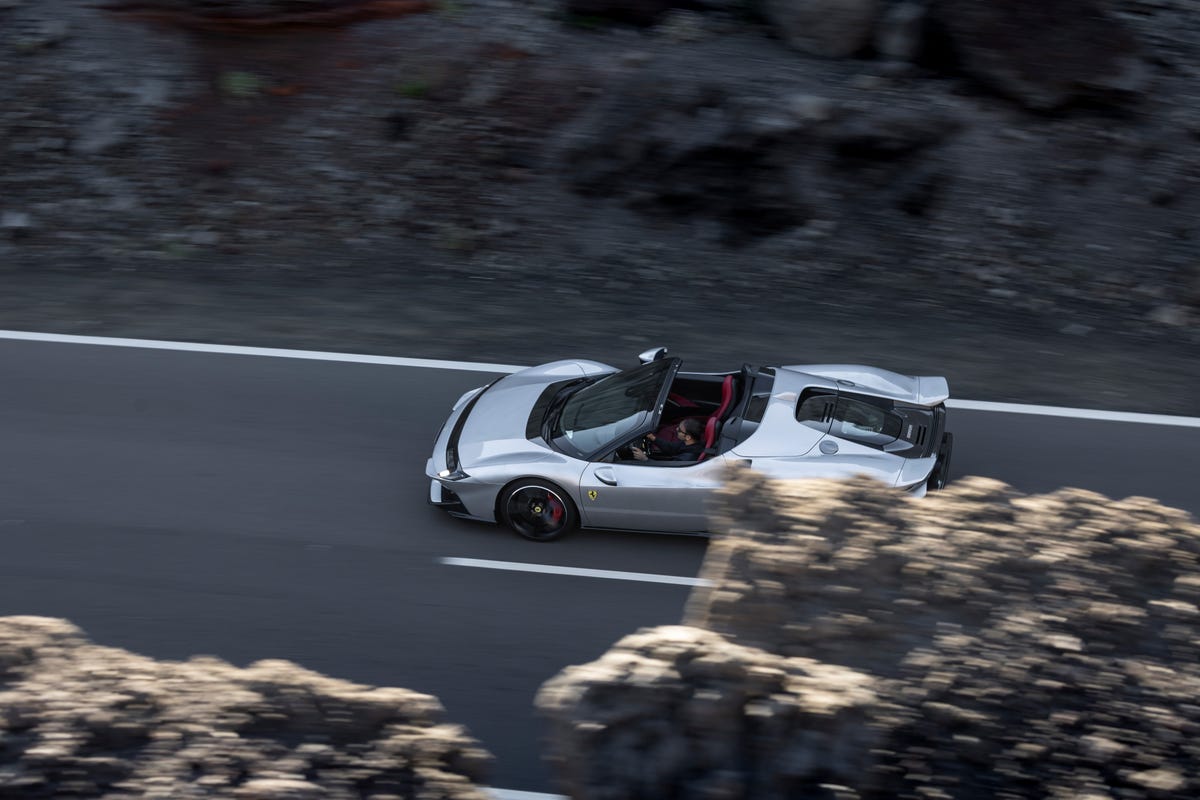 See Exterior Pics of the 2027 Ferrari 849 Testarossa Spider