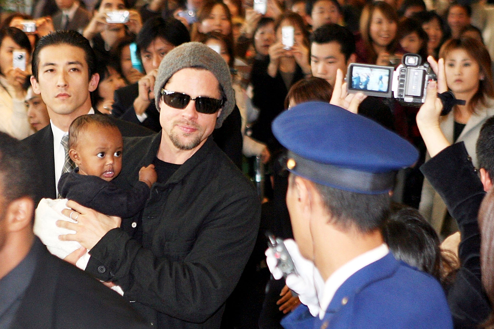 Pitt is reportedly ‘heartbroken’ to be missing out on his children’s lives (Getty)