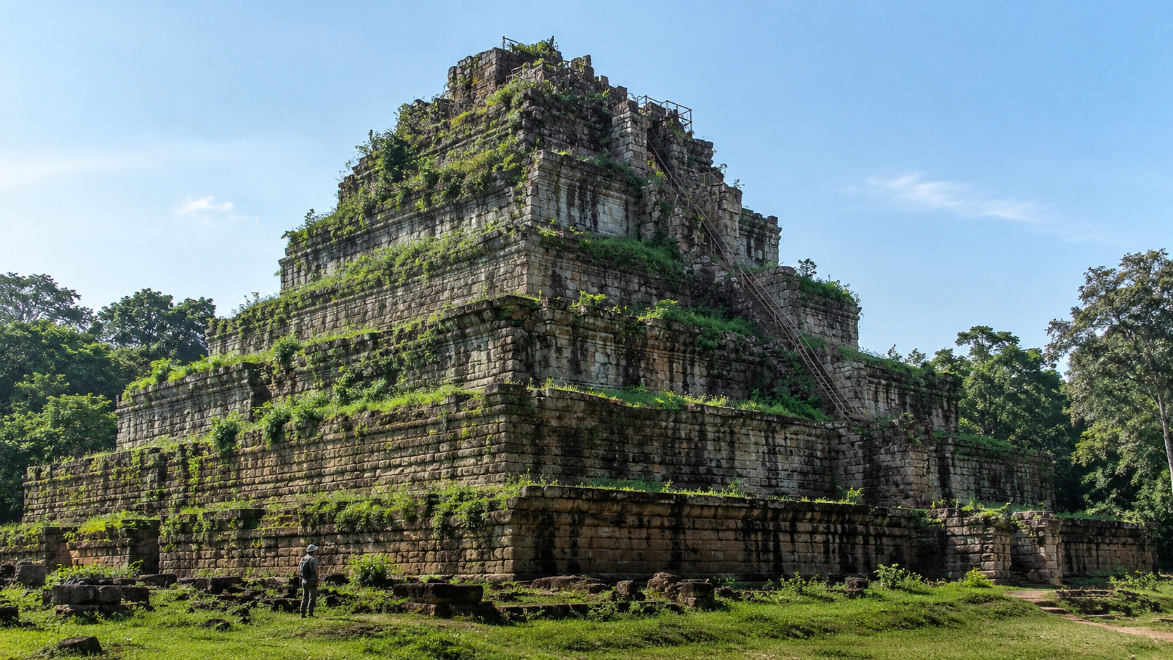 Cambodia’s forgotten pyramid hidden deep in the jungle