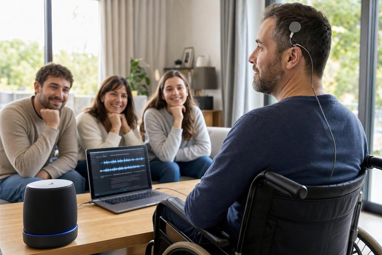 SLA : une interface cerveau-ordinateur redonne la parole à un patient