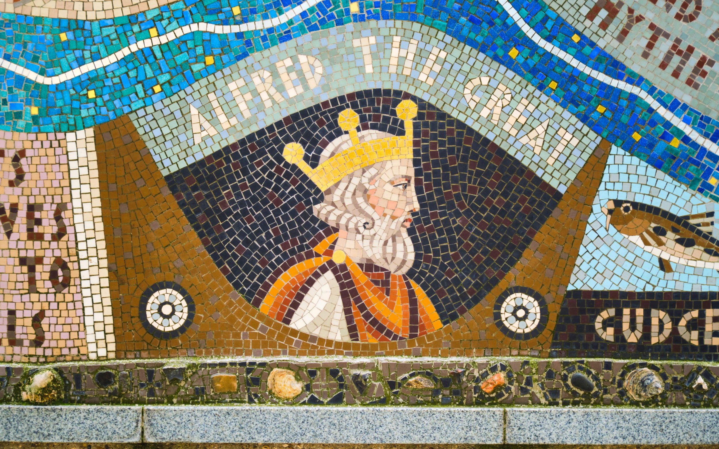 The Queenhithe Mosaic, London