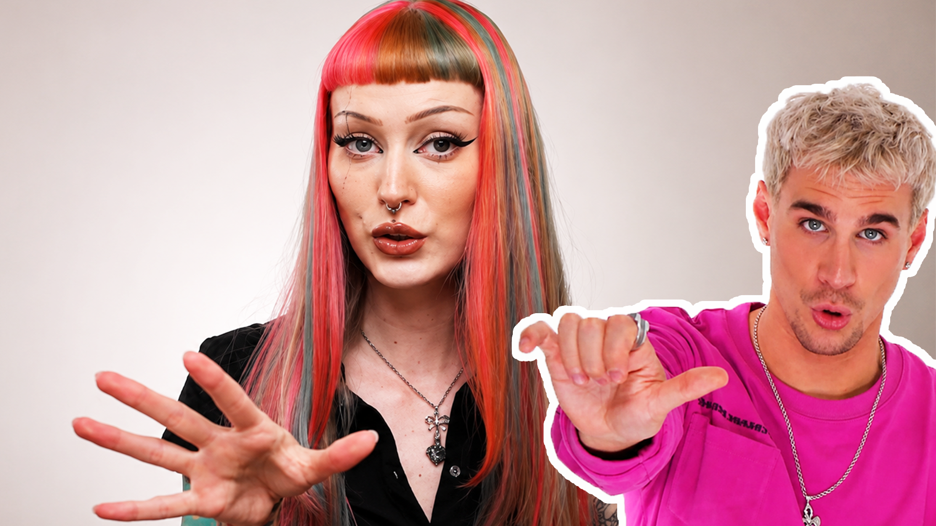 She tried custom hair dye and the final color was a surprise