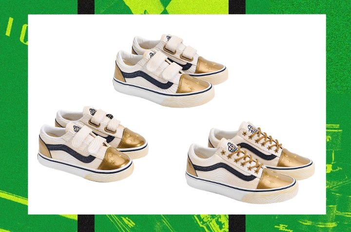 KPop Demon Hunters x Vans for Kids: Shop Golden-Inspired Shoes Online