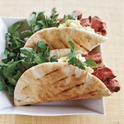 Steak and Egg Salad Sandwiches