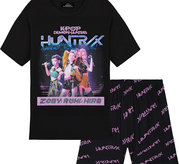 KPop Demon Hunters HUNTR/X Pajama Set