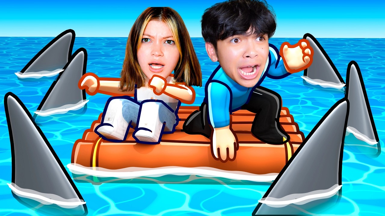 We’re trapped on a RAFT in Roblox