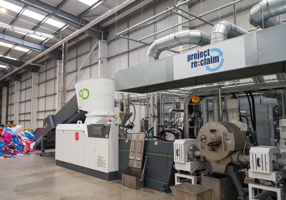 The UK Plant Turning Polyester Waste Into New Yarn Is Now GRS-Certified
