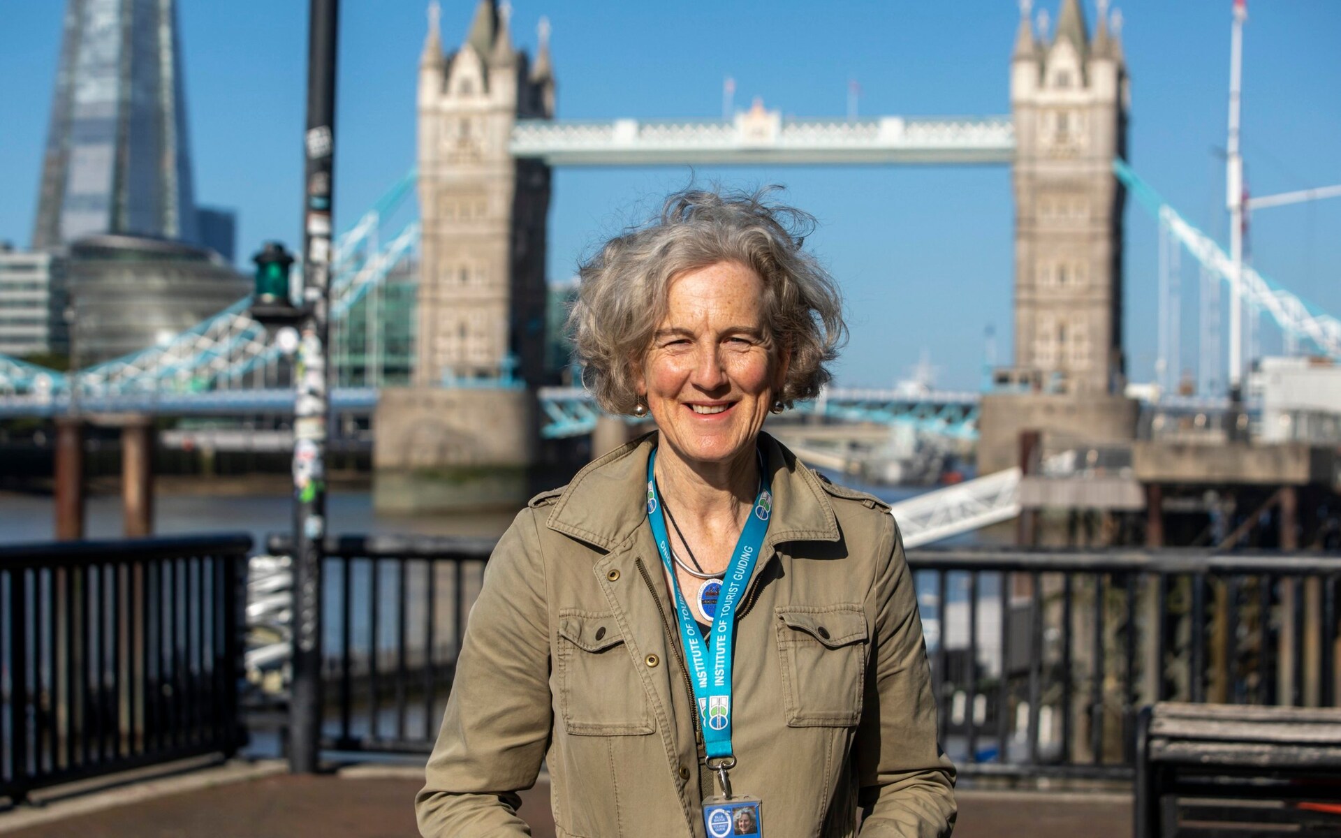 Sophie Campbell, tour guide
