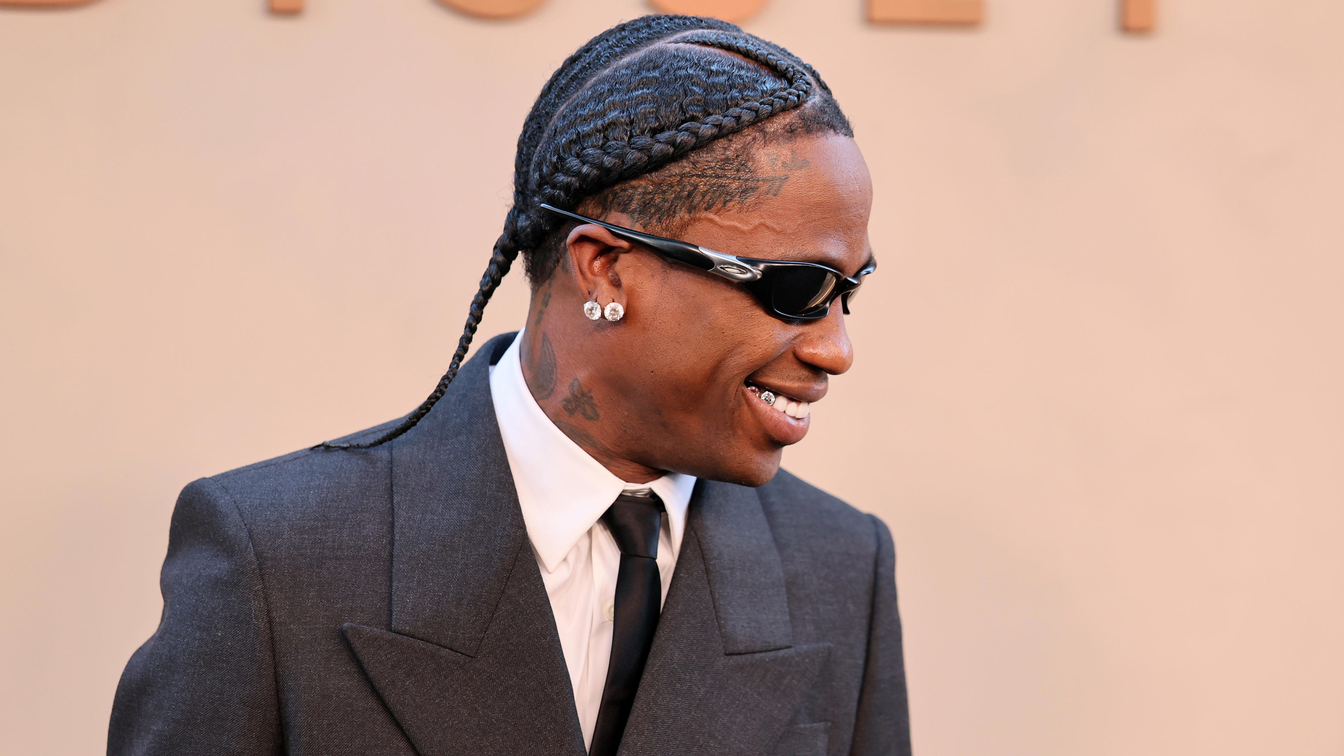 Travis Scott's one-word response to filming 'The Odyssey'