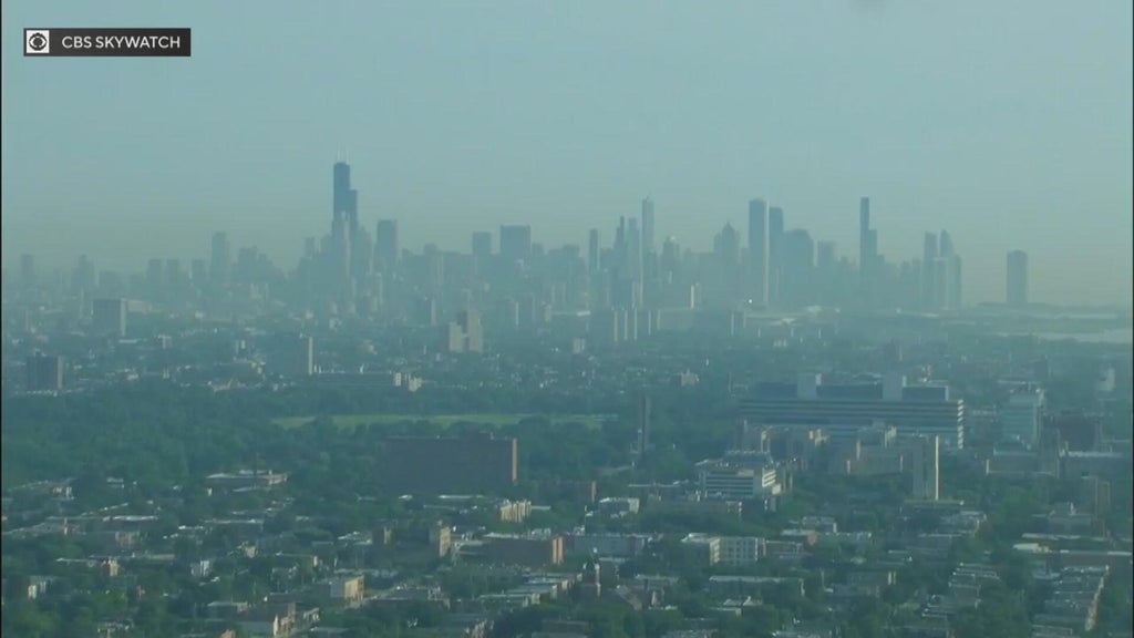 Chicago air quality alert extended as wildfire smoke from Canada ...