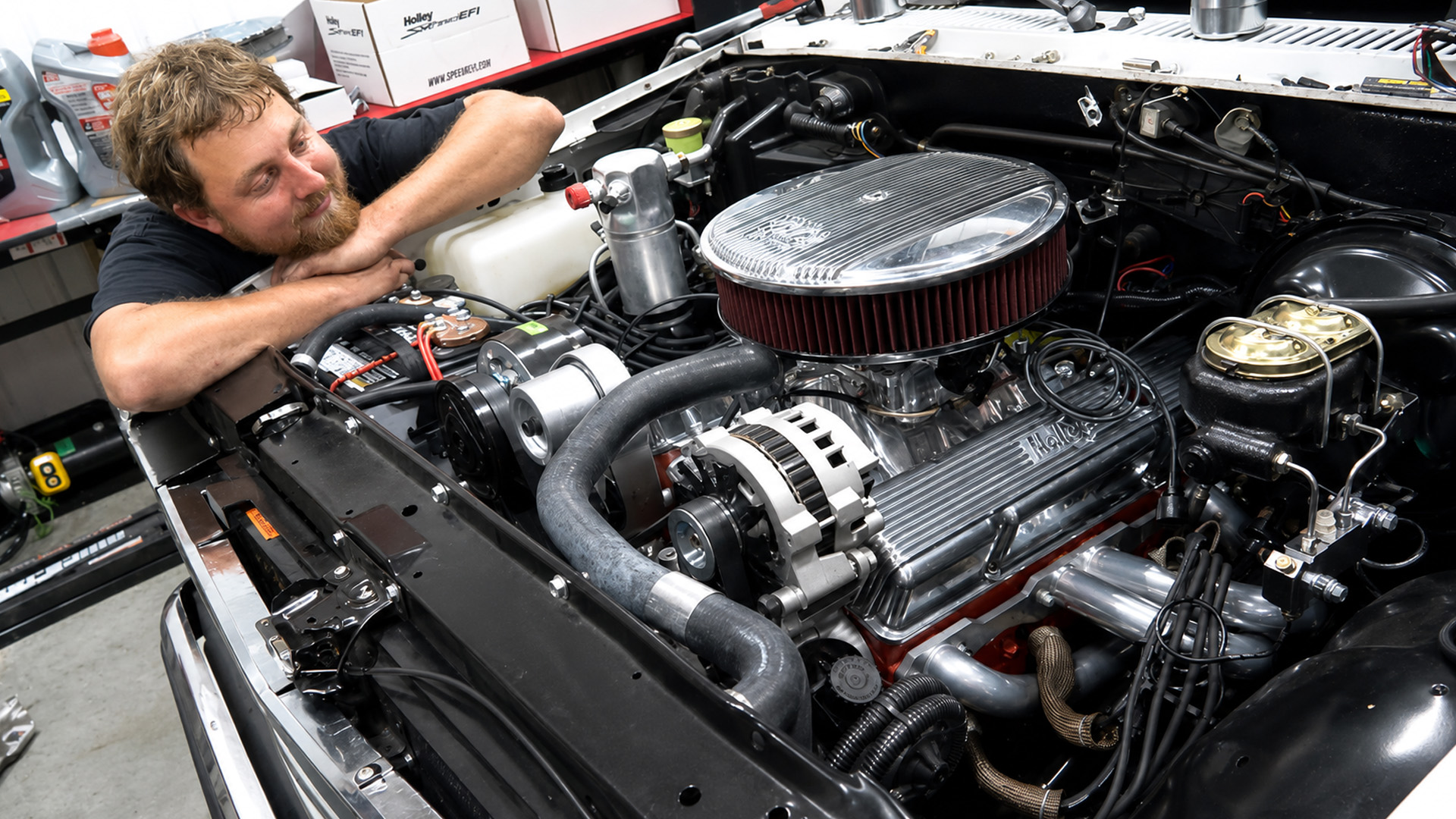 Can chrome parts make my S10 engine bay look better?