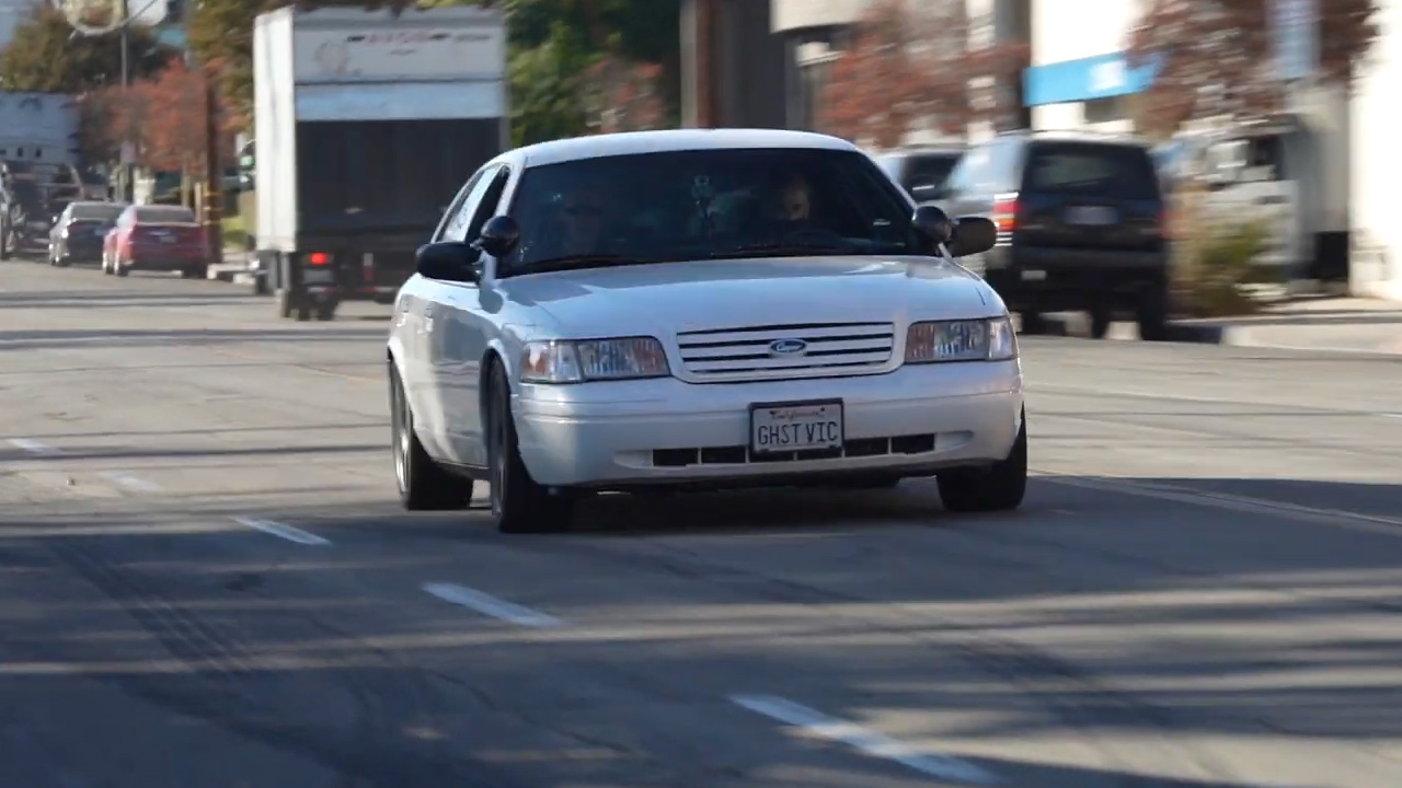 Former police car becomes a street weapon with 450HP