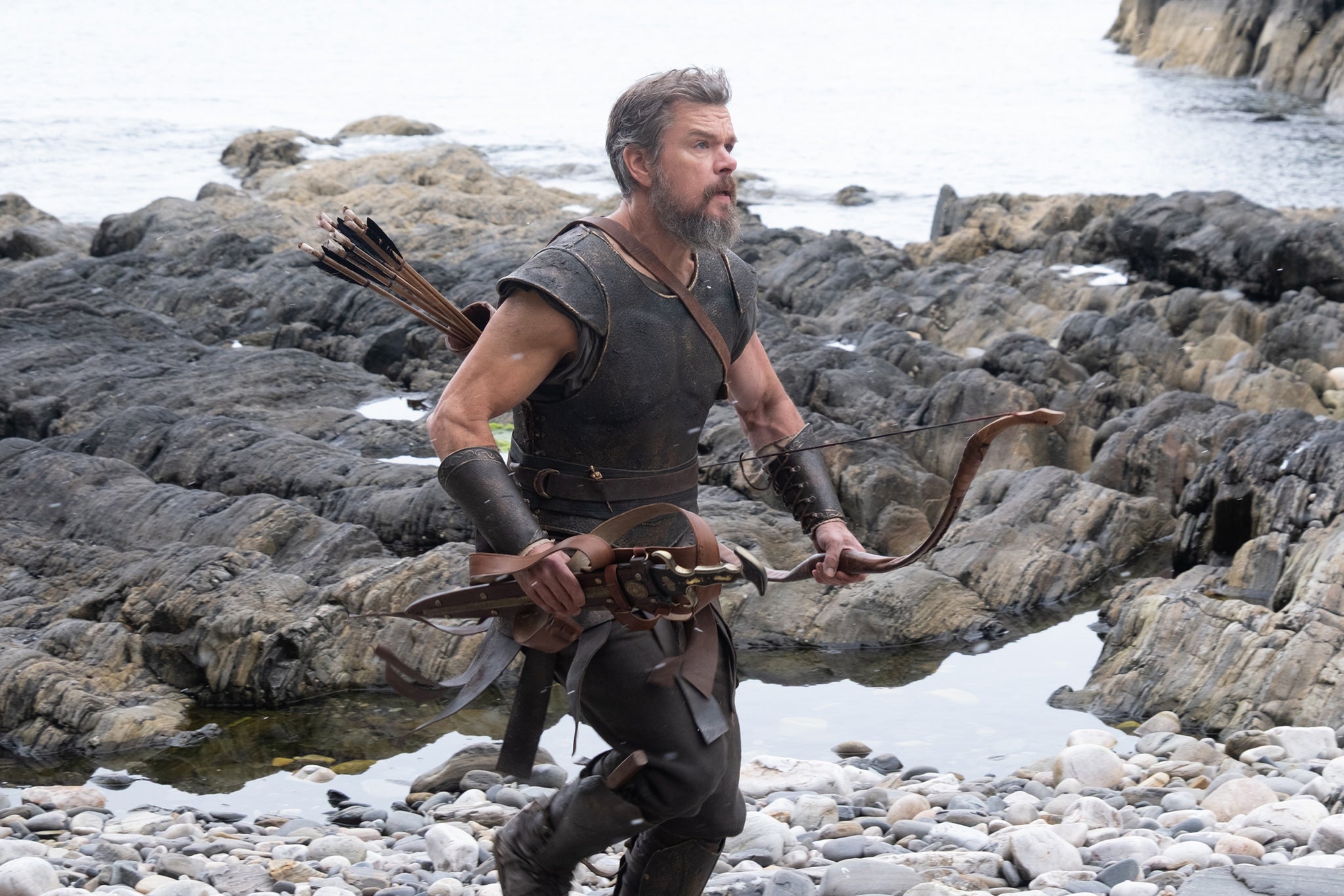 Matt Damon went through a whole lifestyle transformation to slim down for Christopher Nolan’s ‘The Odyssey’ (Universal Pictures)