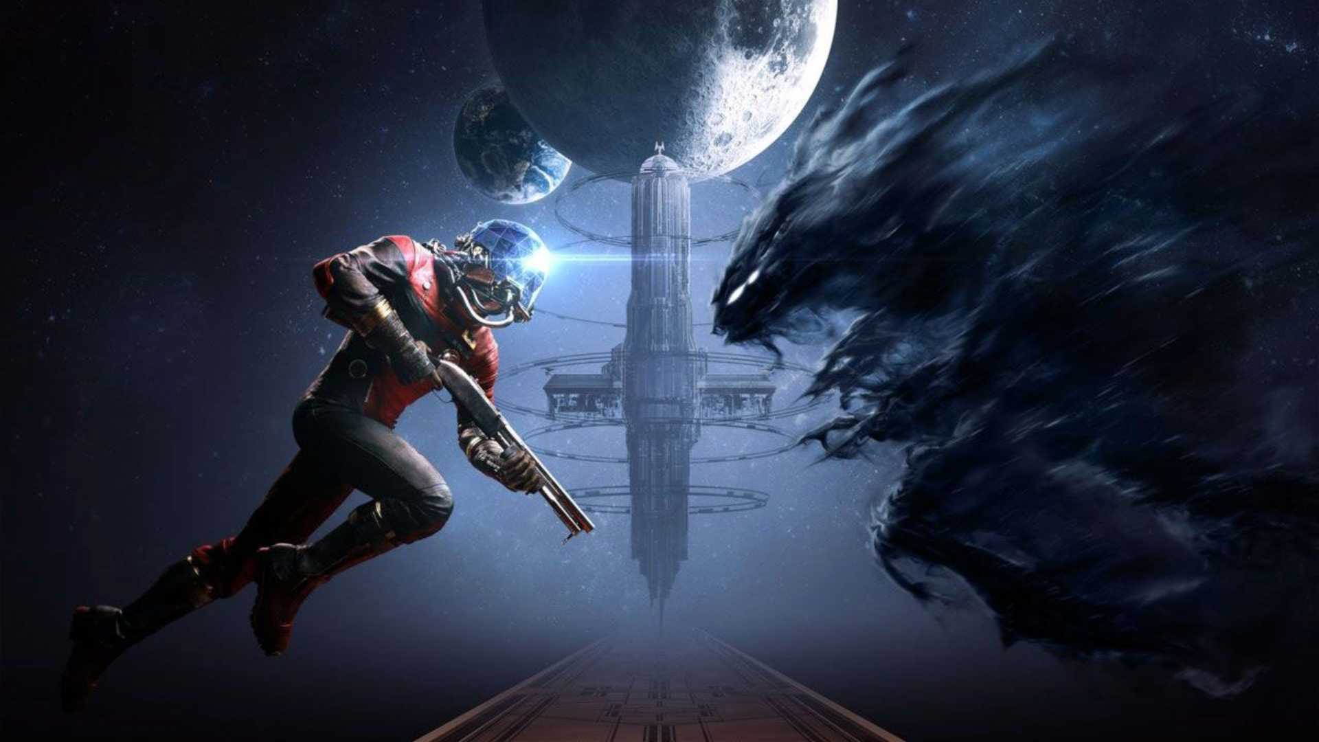 Prey key art video game