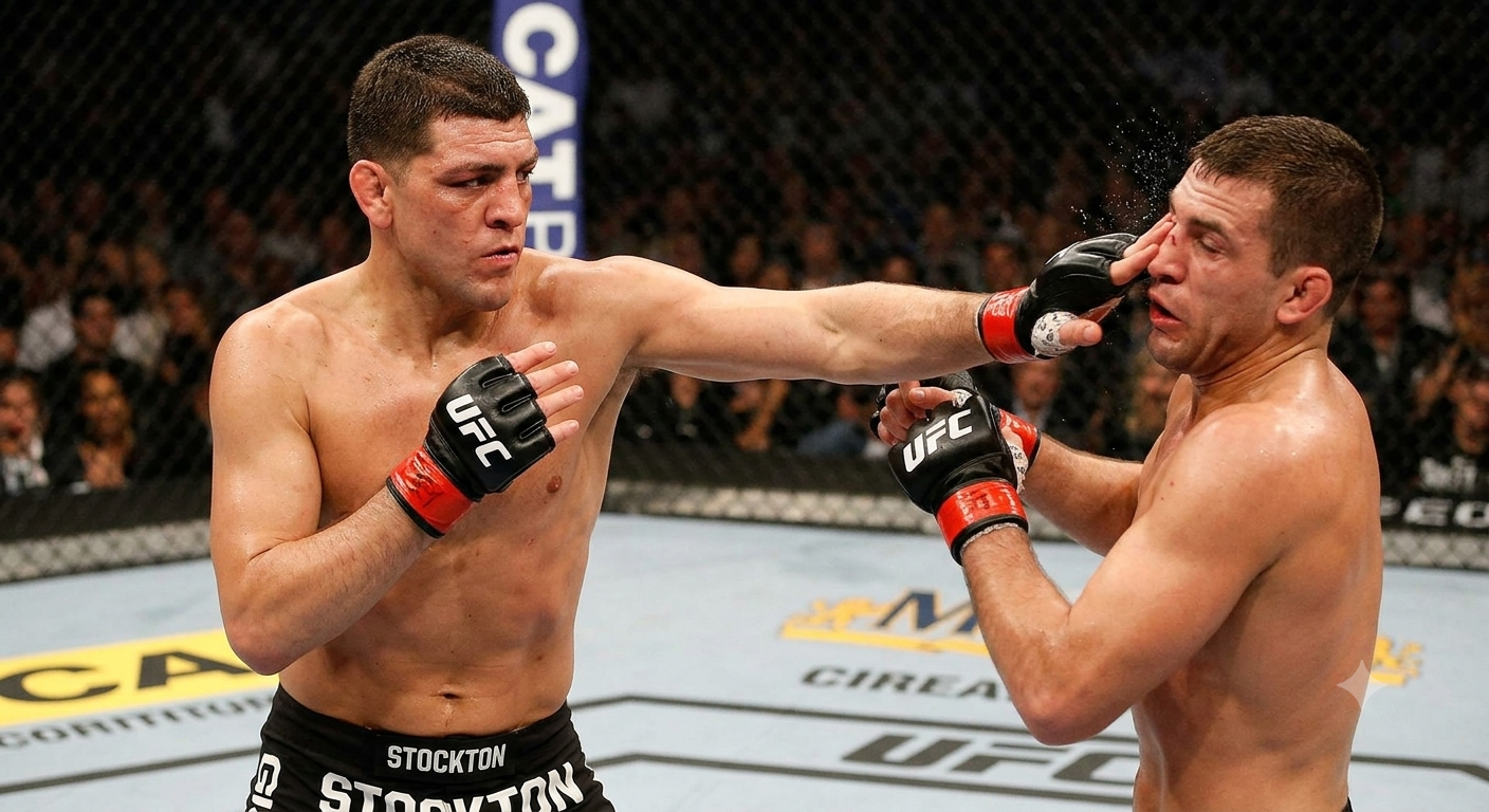 The original gangster - Nick Diaz Strikeforce & UFC return