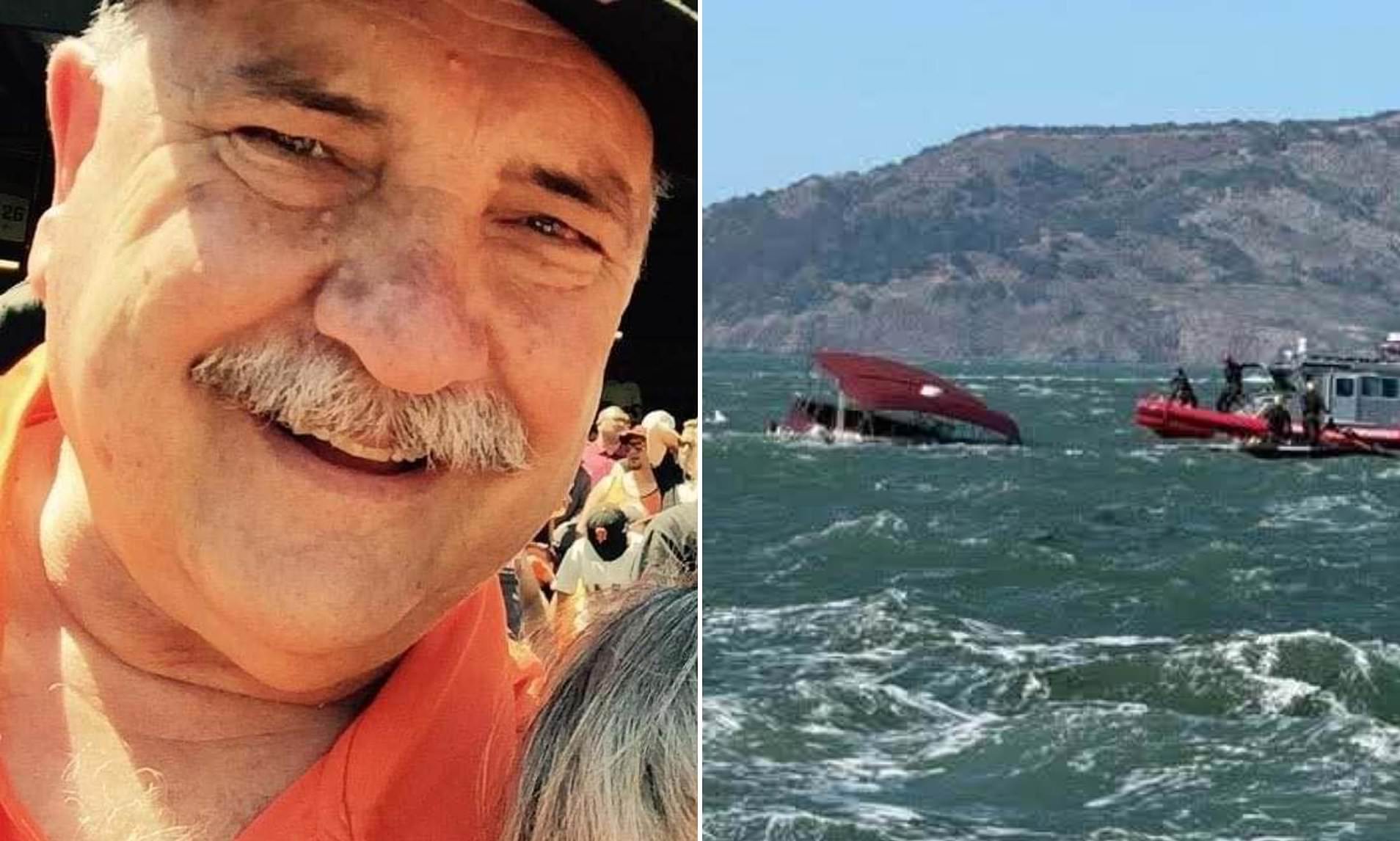 Elderly man first confirmed victim of San Francisco Bay boat sinking, with three others missing