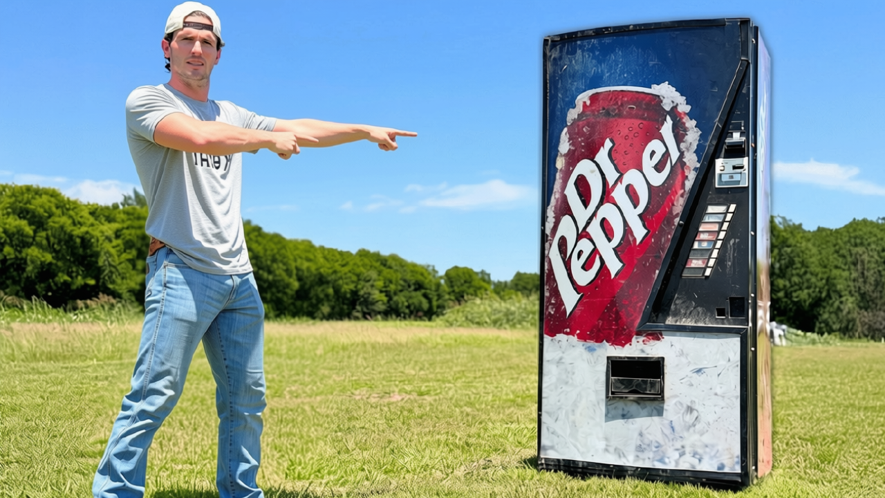 Can a vending machine stop a bullet?