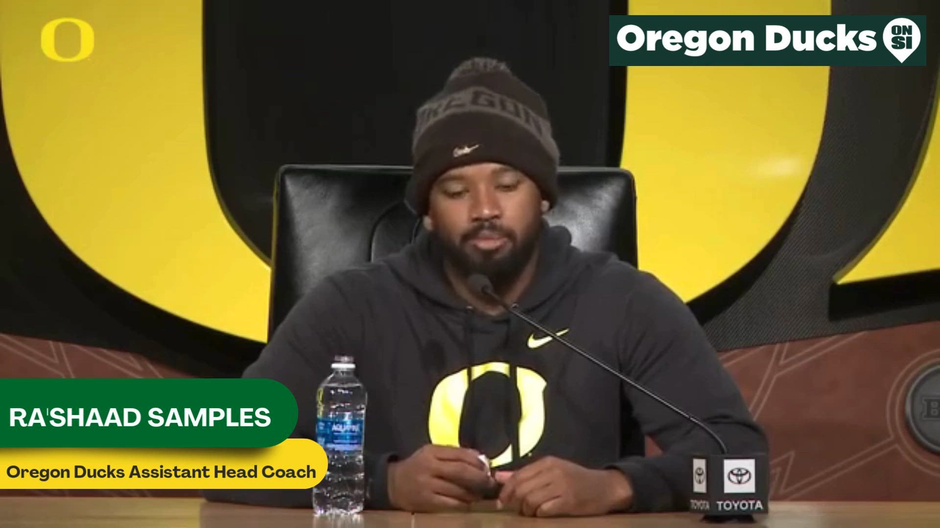 Oregon Ducks discuss some of their new Runnings Backs