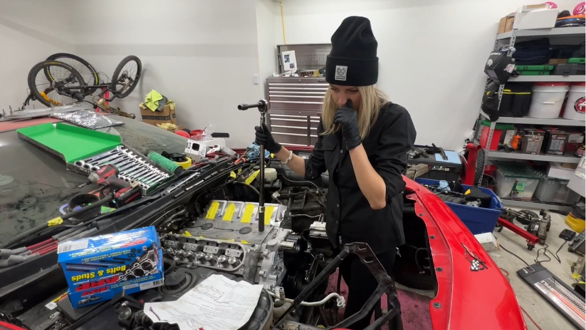 Corvette C5 returns to life following engine rebuild