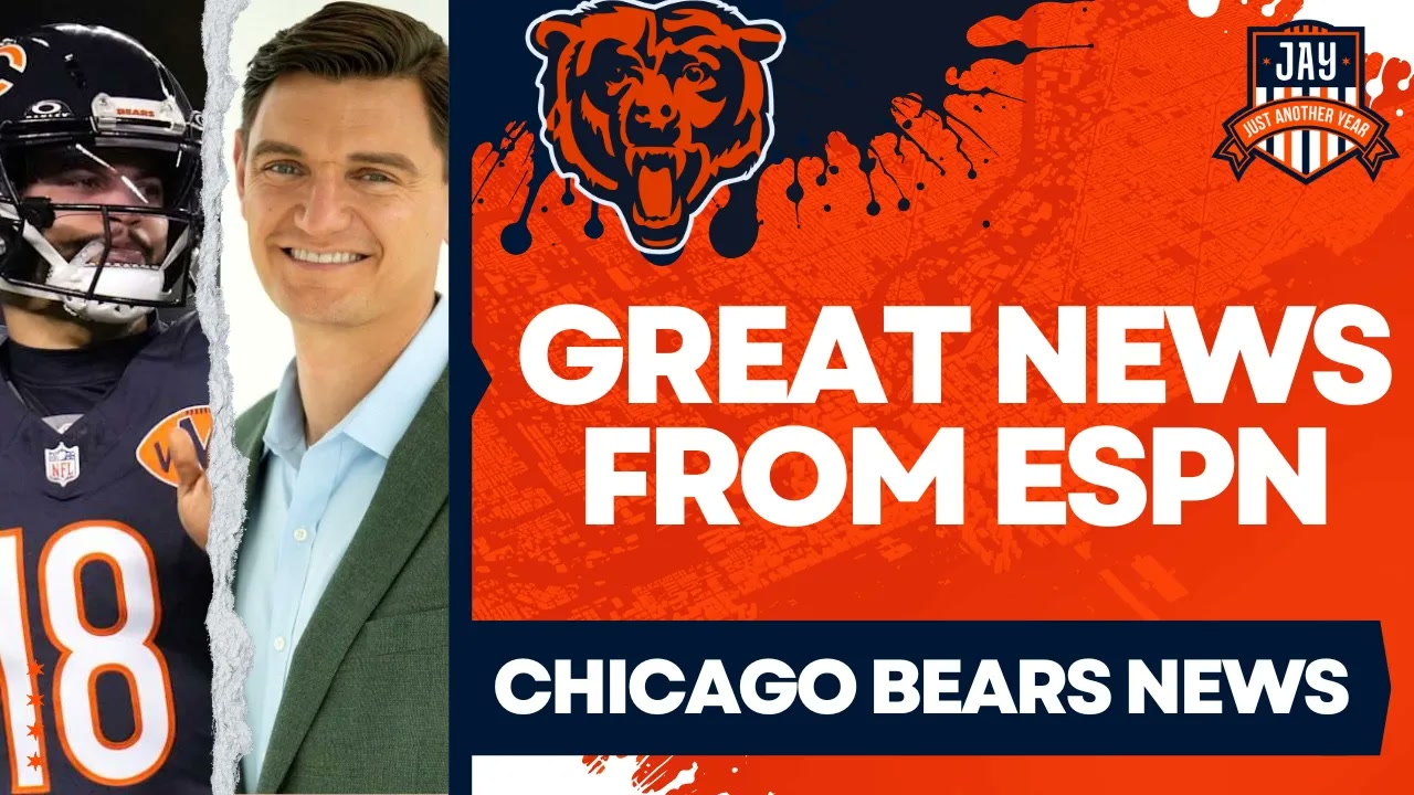 REPORT: Bears get great news from NFL execs & ESPN, ranking 3 Bears top ...