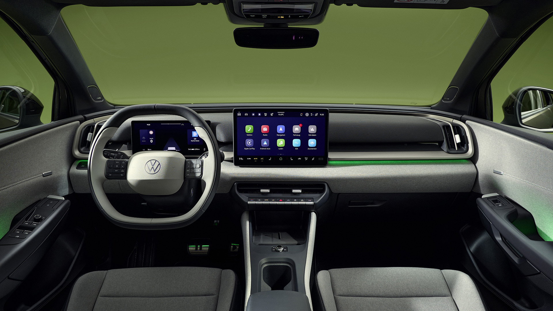 VW ID Cross in green