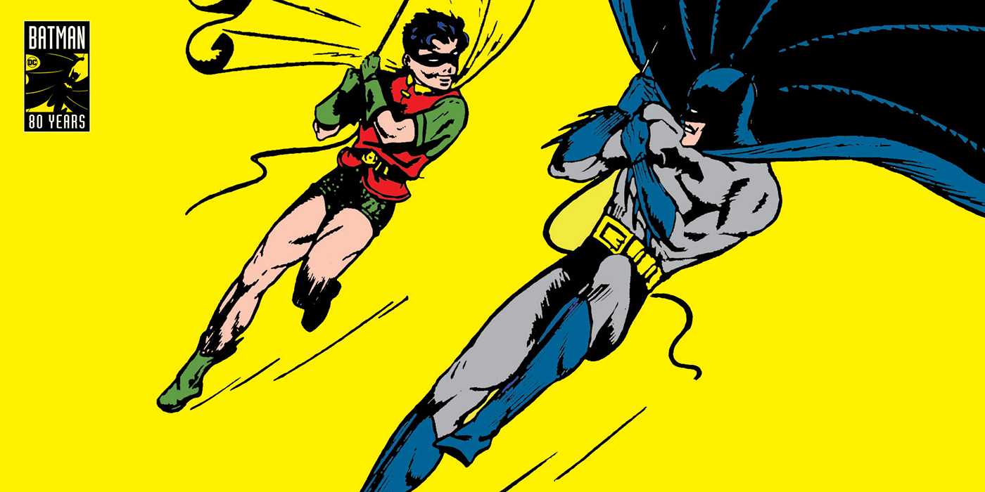 Batman and Robin swing into action