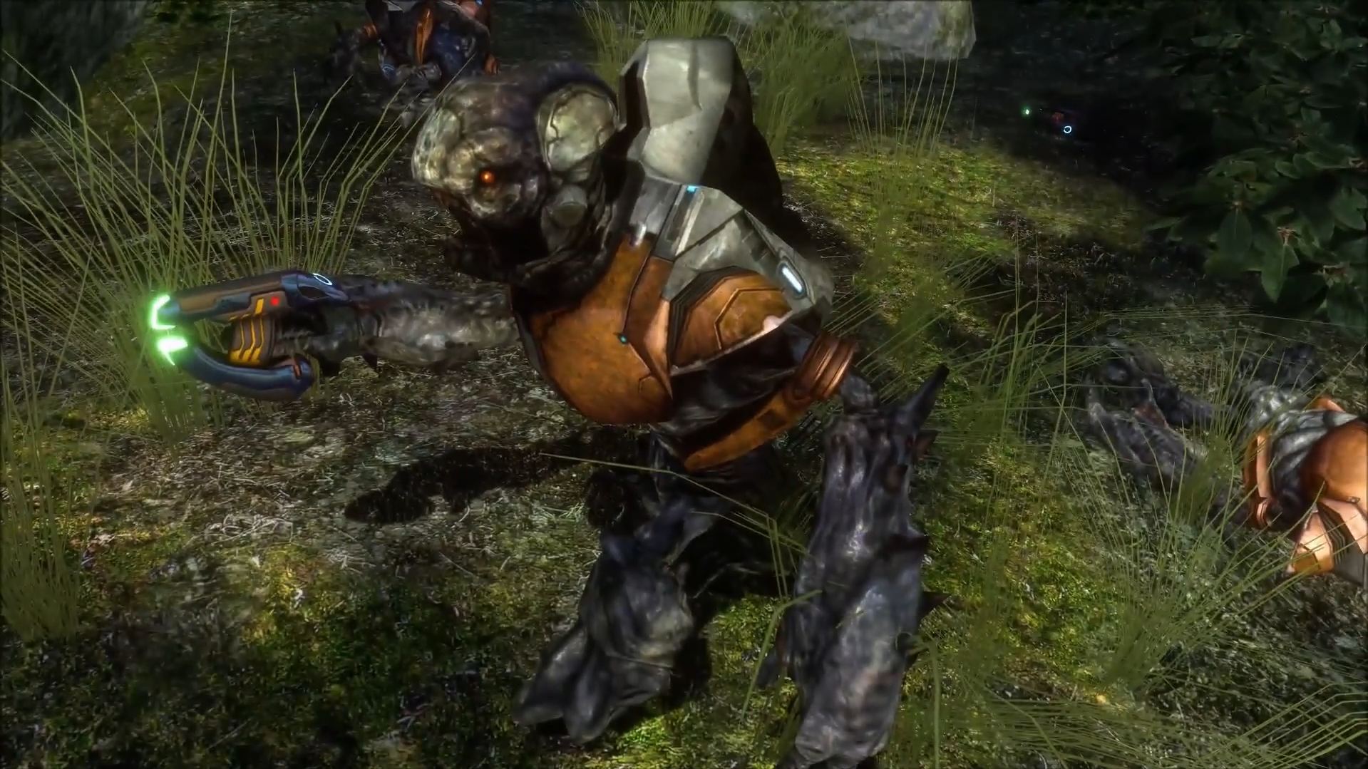 Can grunts survive without their gas masks in Halo 3