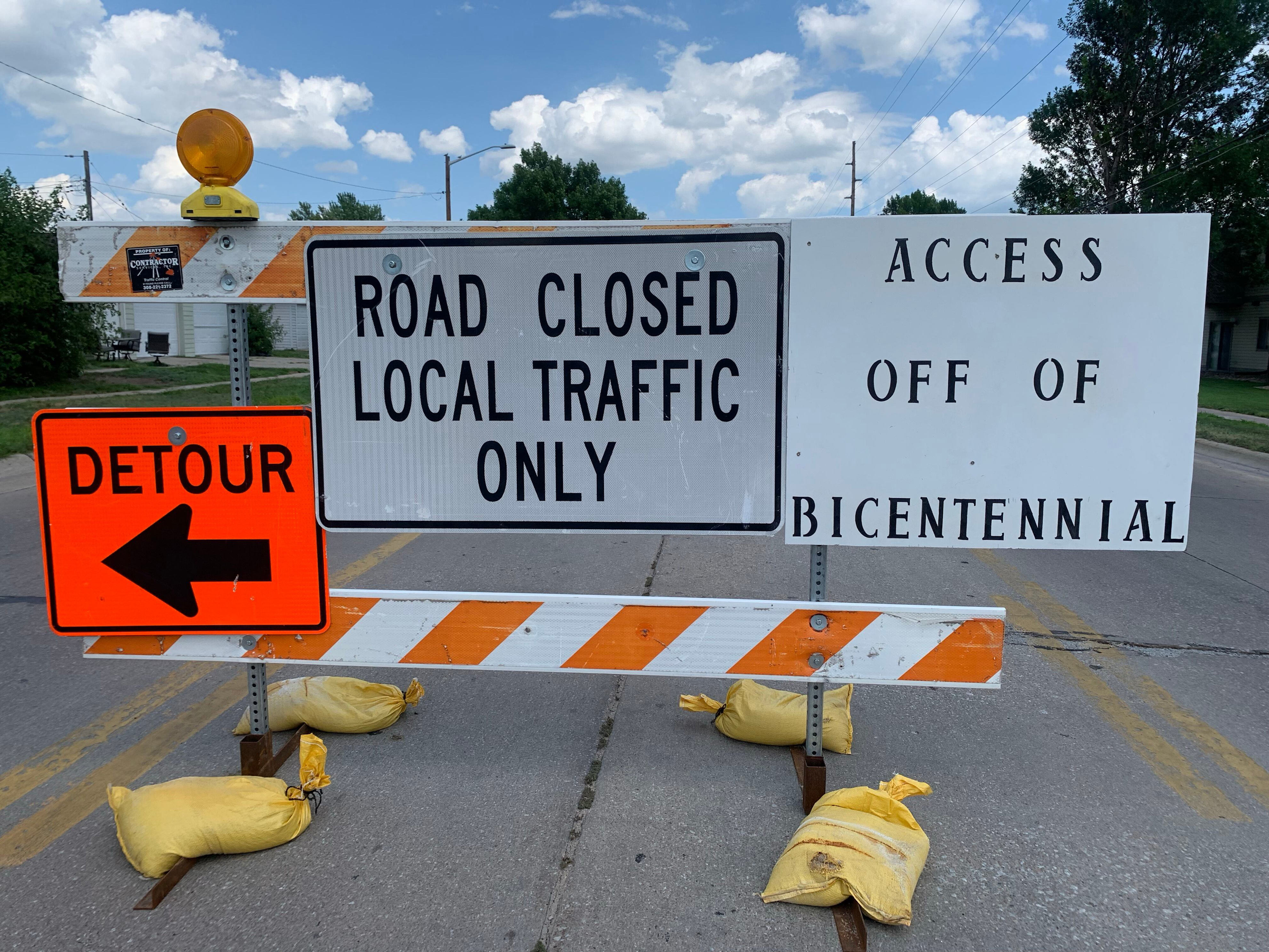 North Platte road closure: East Philip Avenue manhole replacement