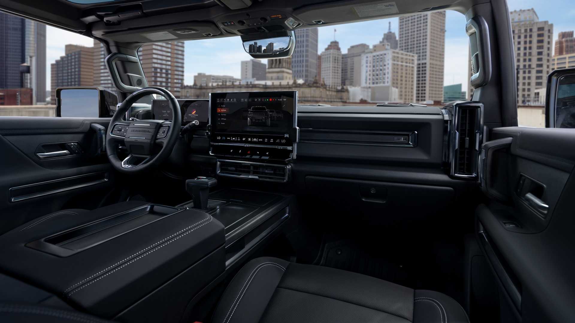 2027 GMC Hummer EV ICON | 25 interior shot showing dash