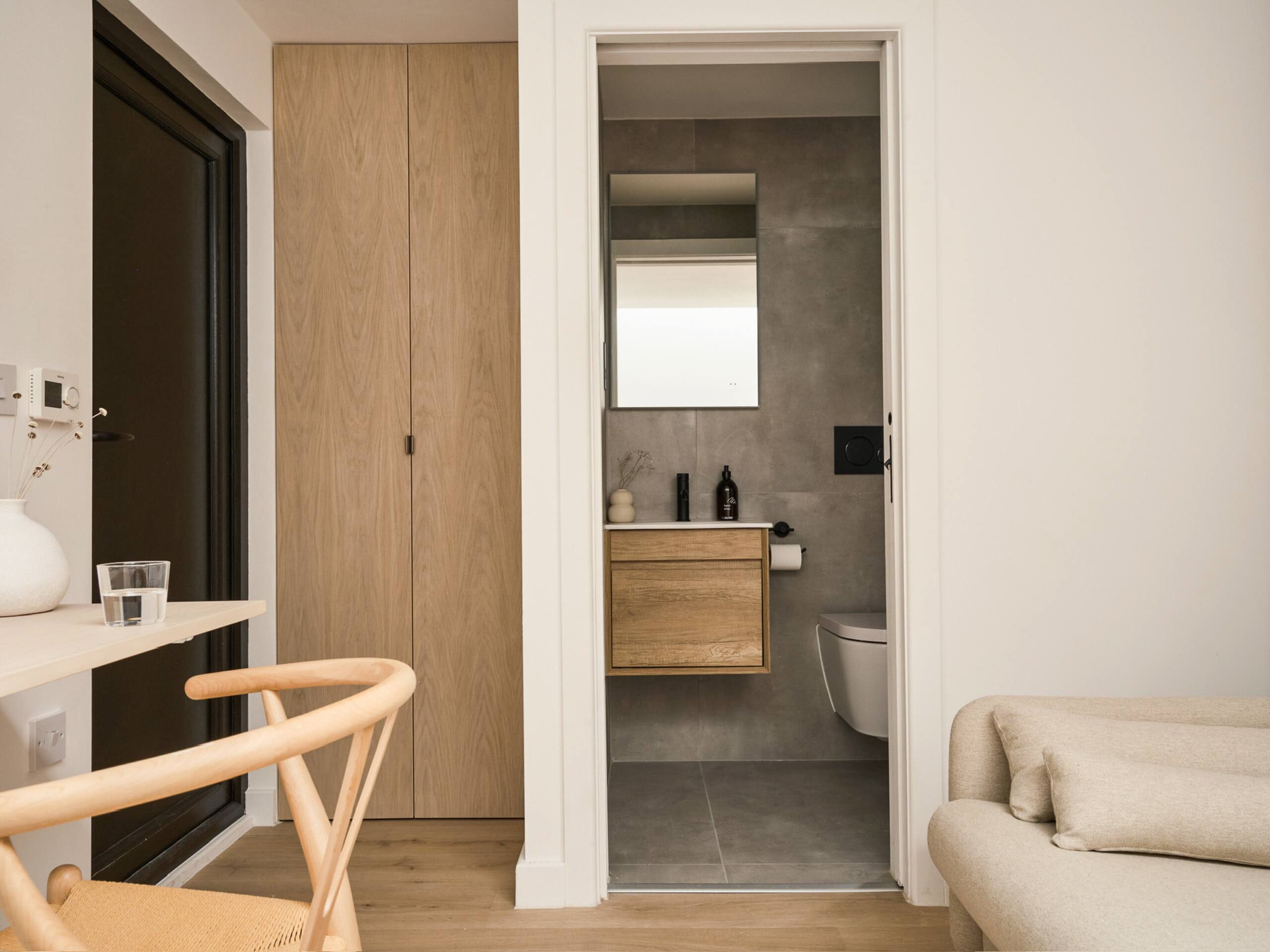 A peek into one of the bathrooms