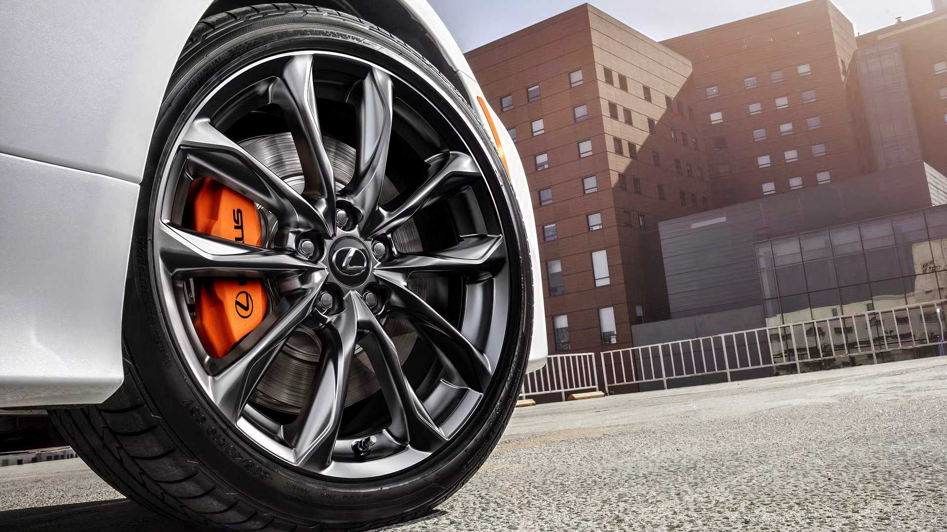 2025 Lexus RC Wheel close-up shot