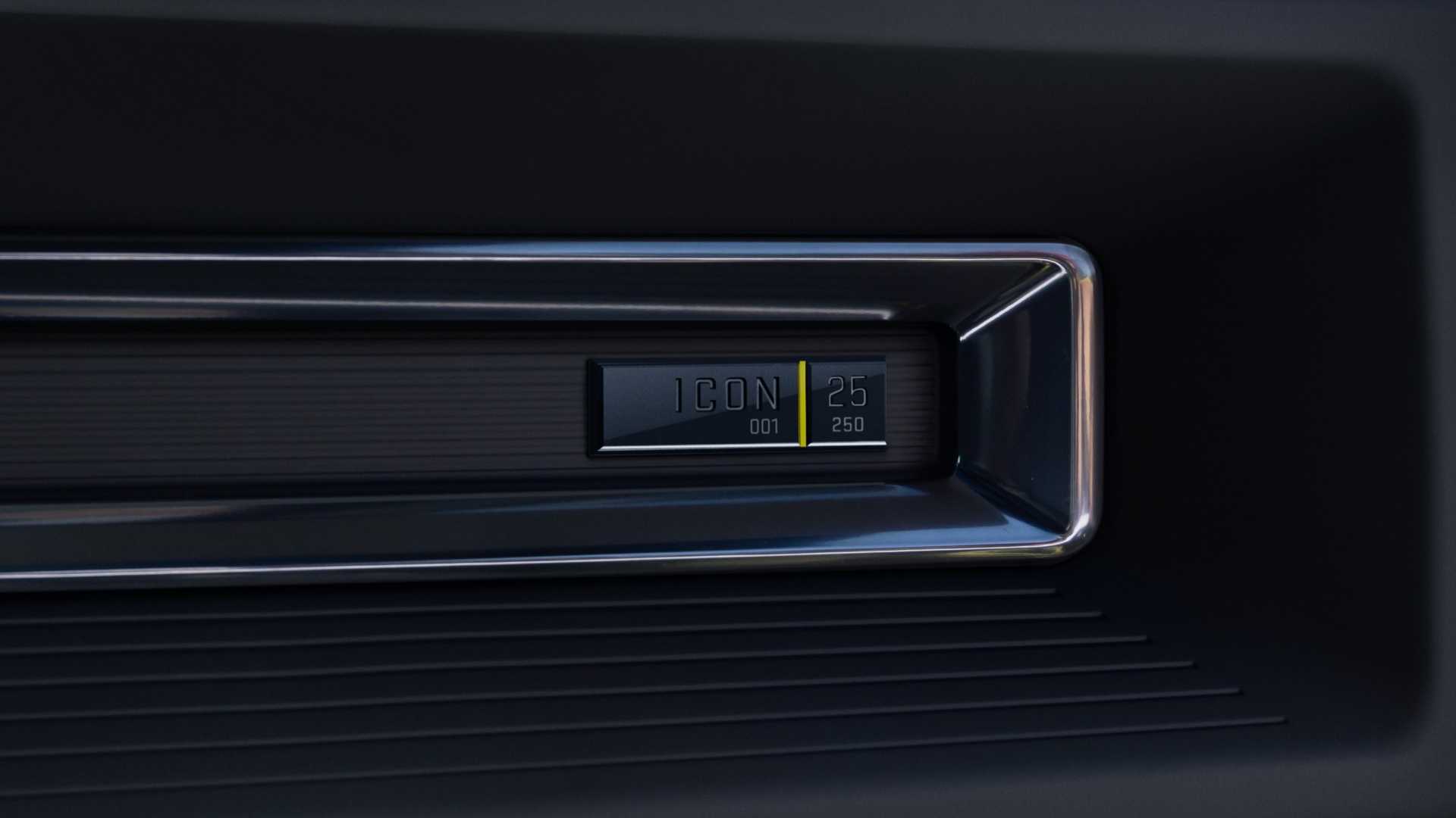 2027 GMC Hummer EV ICON | 25 close-up of serialized badge