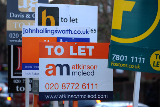 Asking rents