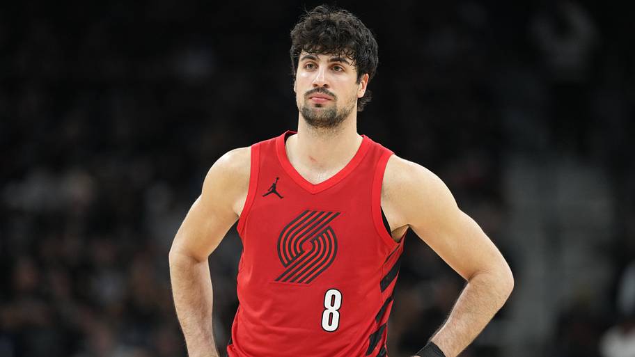 Portland Trail Blazers forward Deni Avdija during the second half of game five