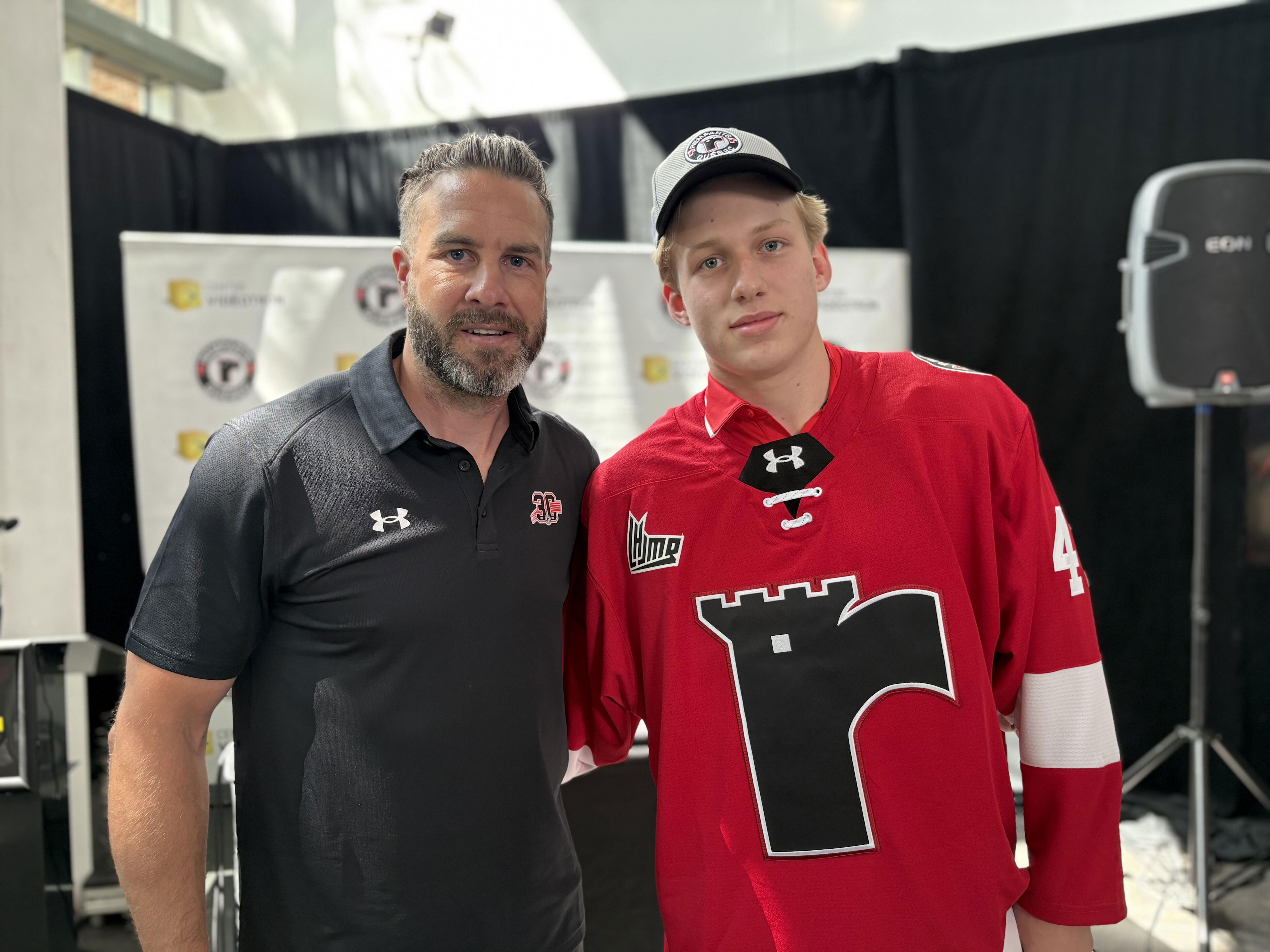 Les Remparts présentent leur nouvel attaquant