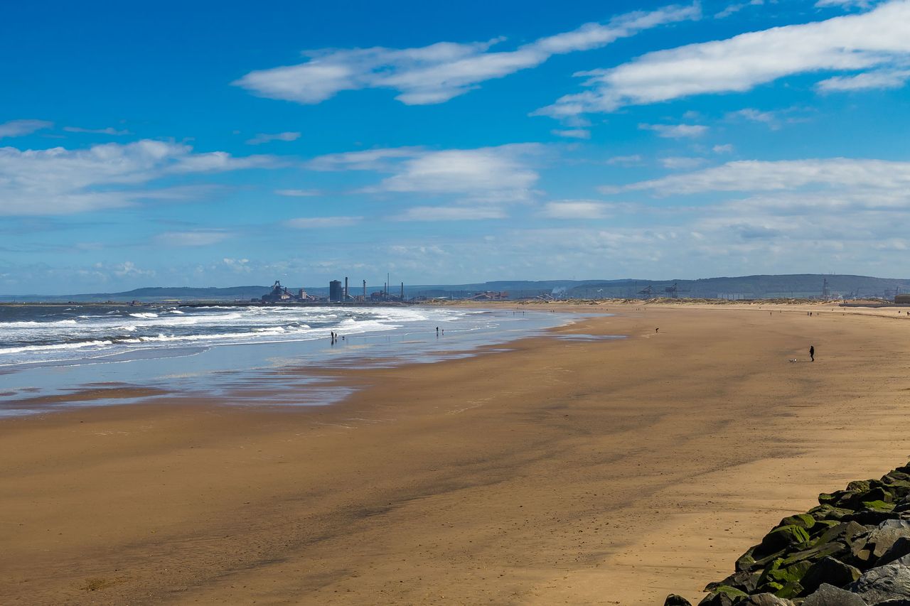 North Beach, Seaton Carew, Hartlepool, England, UK