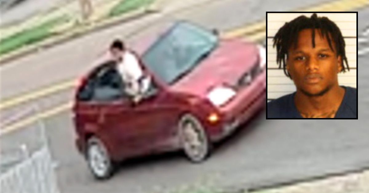 Man fired modified Glock at vehicle full of people because other driver backed out of driveway in front of him, cops say