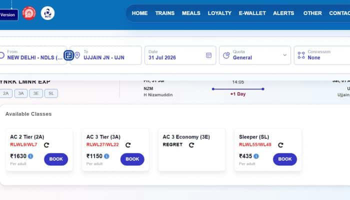 IRCTC's new beta version website goes live: Seat availability to easy ...