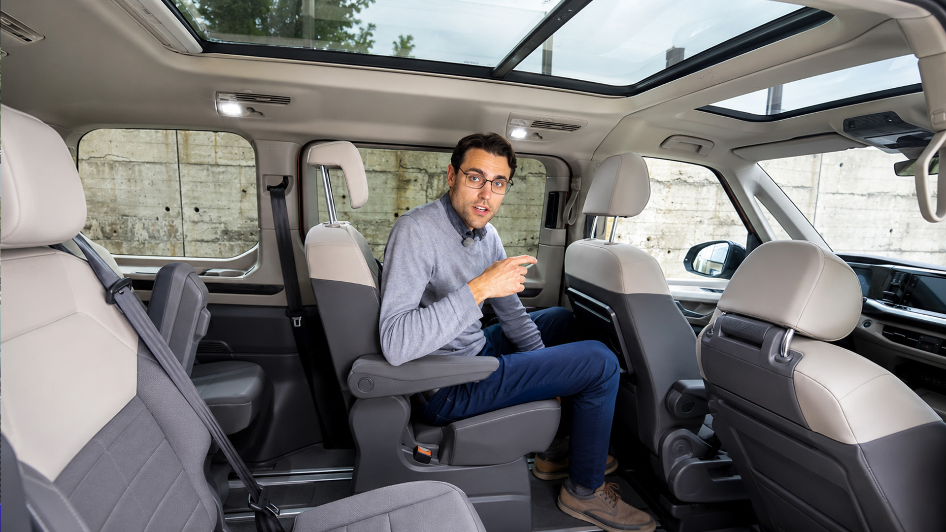 ¿Pueden los asientos deslizantes hacer más útil la VW Multivan T7?