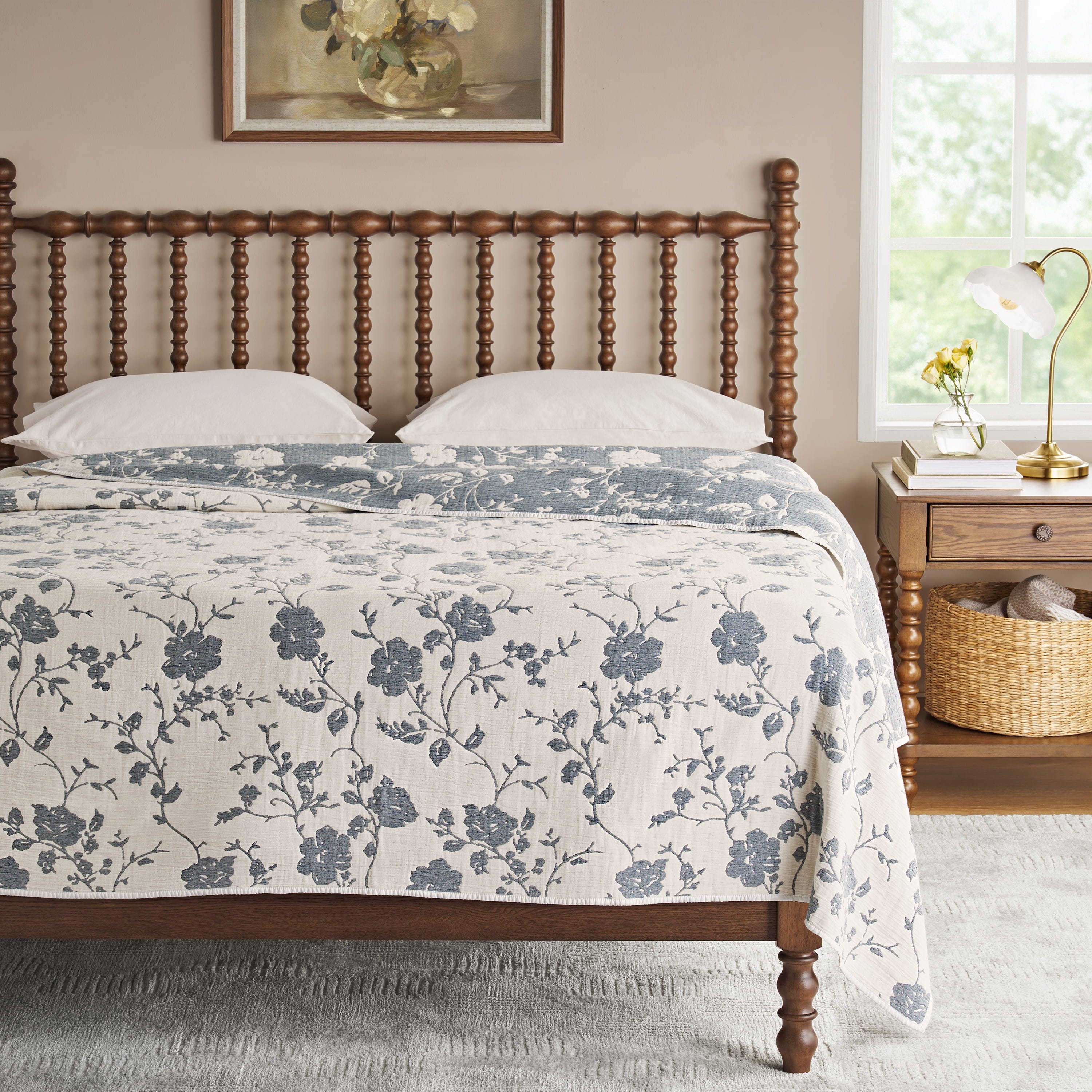 The Pioneer Woman The Pioneer Woman Agatha Floral Gauze Quilt