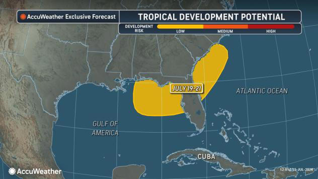 Tropical trouble could boost southeastern US flooding risk starting ...