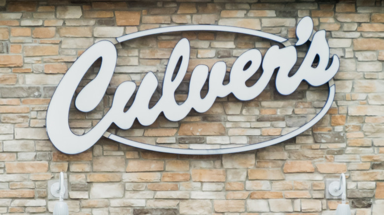 Culver's store sign