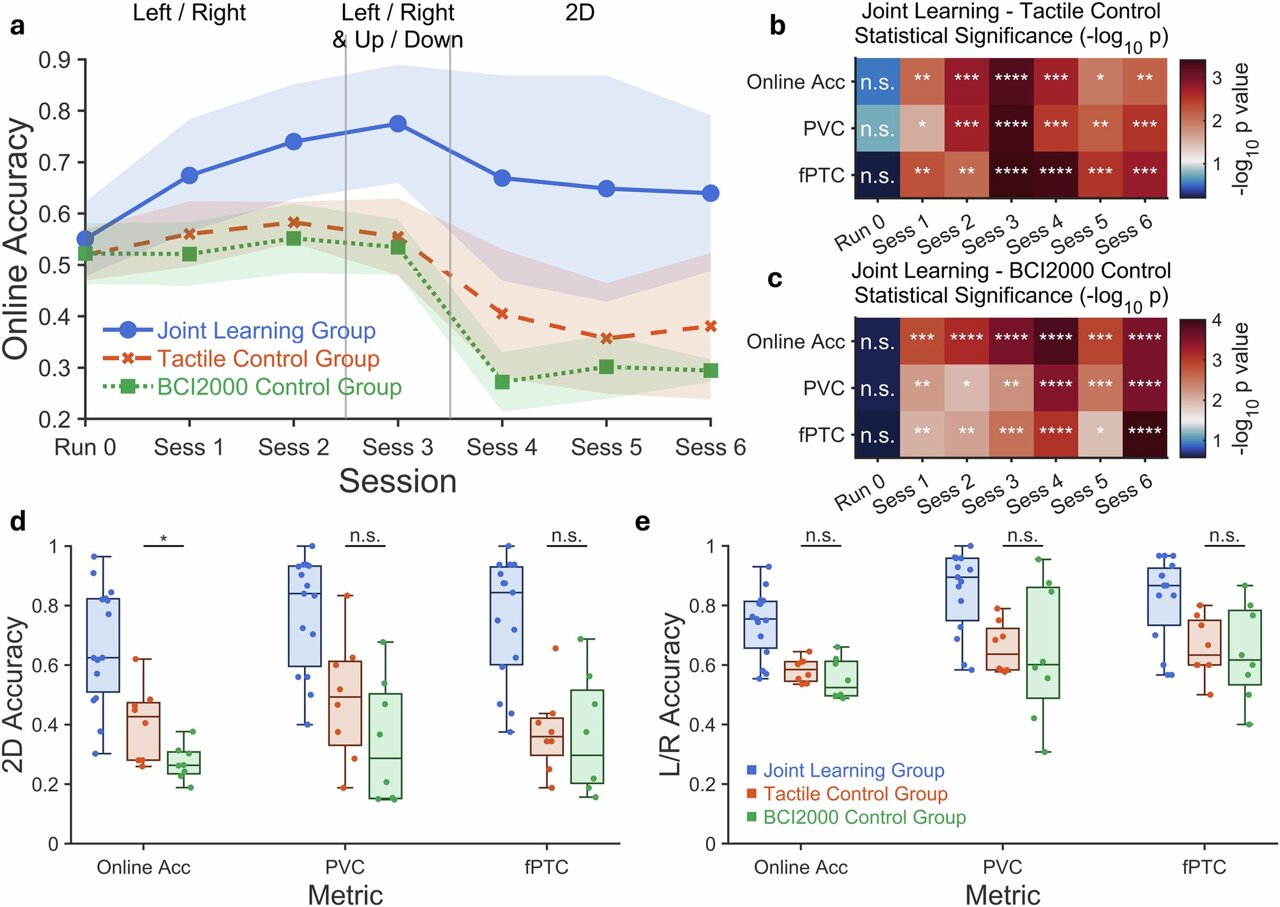 Human-machine learning boosts noninvasive brain-computer control in ...