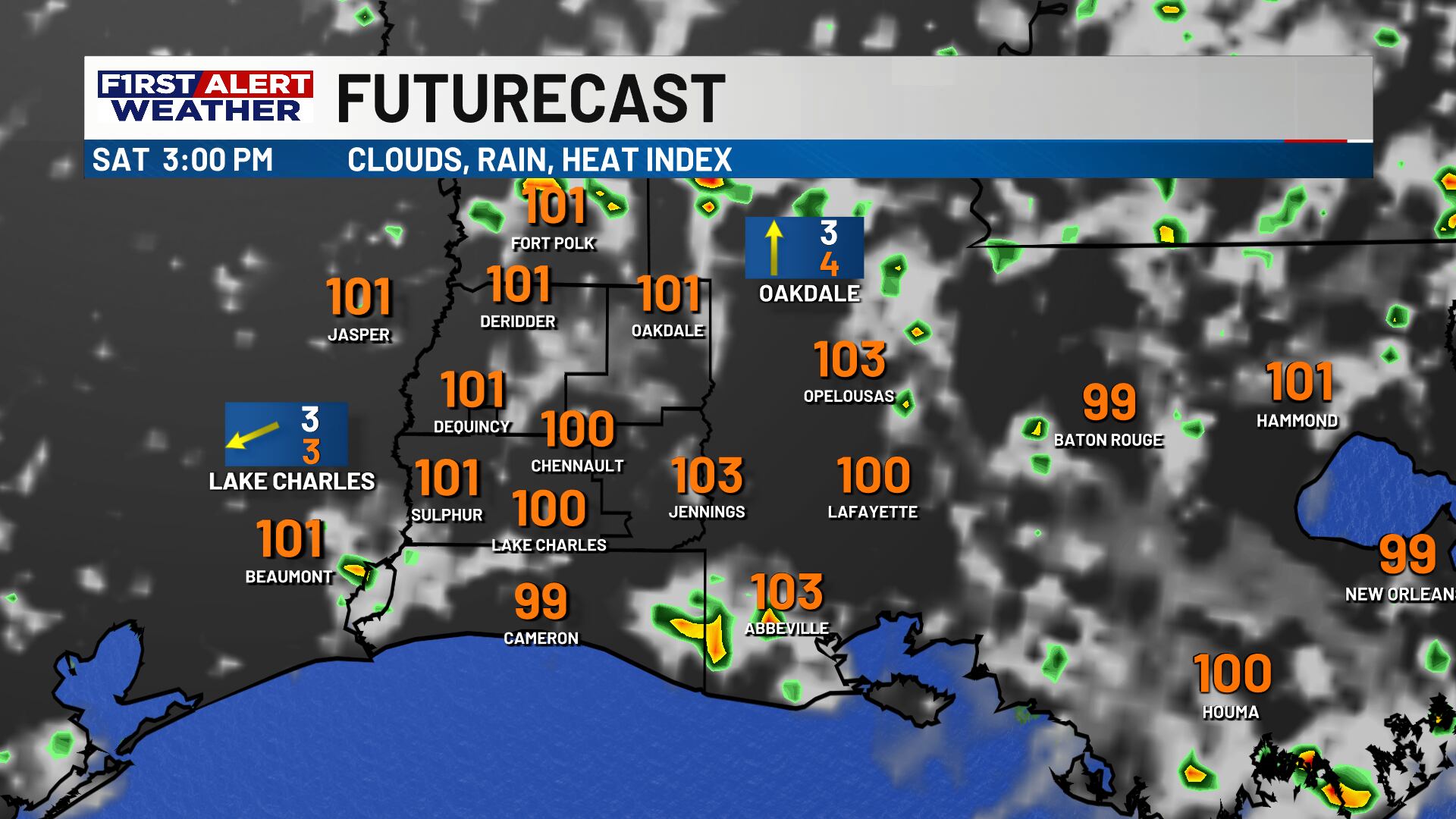 First alert forecast: Heat and humidity continue, but July 4th looking ...