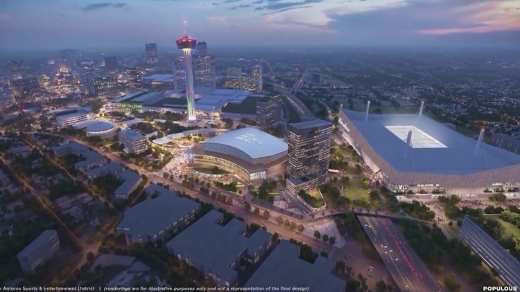 Spurs looking for community input on planned downtown arena and